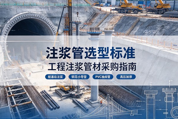 凤城注浆管选型标准