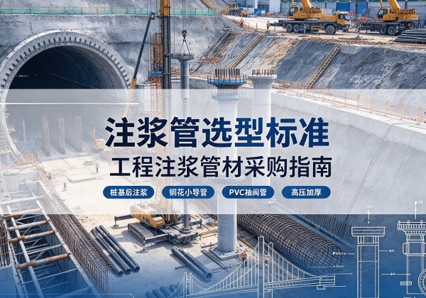 凤城注浆管选型标准
